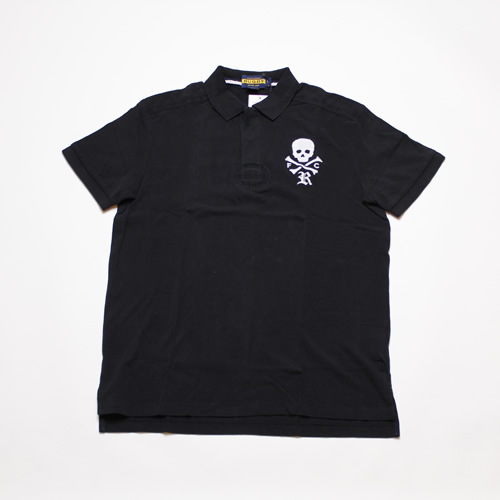 【D057】RUGBY/Big Skull Polo 1/ポロシャツ