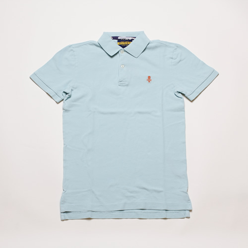 【D061】RUGBY/Small Skull Polo/ポロシャツ