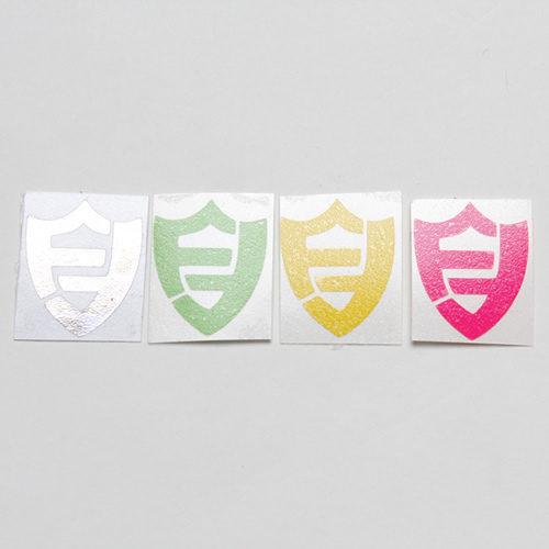 【FF002】Flat Face/1inch RANDOM COLORED VINYL DECALS/ステッカー