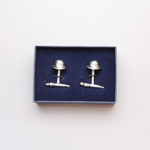 【R035】RUGBY/Hat & Umbrella Cuff Links/カフリンクス