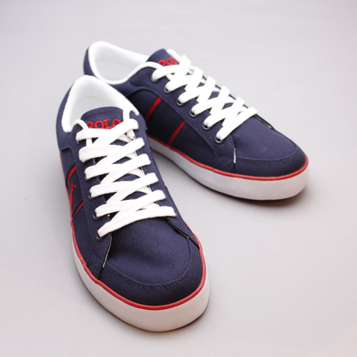 【R039】Polo Ralph Lauren/Bollingbrook Canvas Sneaker/スニーカー