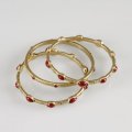 ��LAUREN�ۥݥ����ե�������Polo Ralph Lauren�ۥ�ǥ�����[�Х󥰥�]��Gold-Coral Bangle Set��