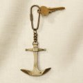 ��RUGBY by RALPH LAUREN�ۥ��ե������ �饰�ӡ���Brass Anchor Key Fob�ۥ����ۥ����