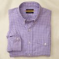 ��RUGBY by RALPH LAUREN�ۥ��ե������ �饰�ӡ���Purple Gingham Pocket Shirt��Ĺµ�����