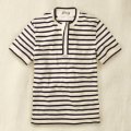 ��RUGBY by RALPH LAUREN�ۥ��ե������ �饰�ӡ���Striped Short-Sleeved Henley�ۣԥ����