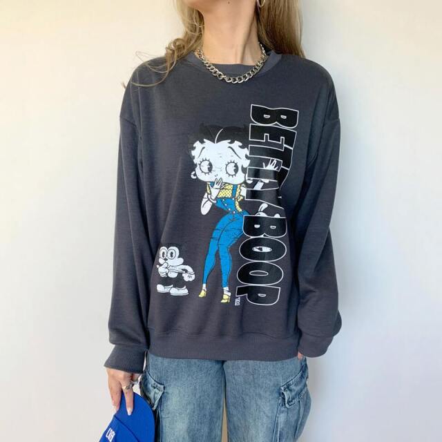 non-hedge BETTYプリントプルオーバー|TiMTiMオンラインストア