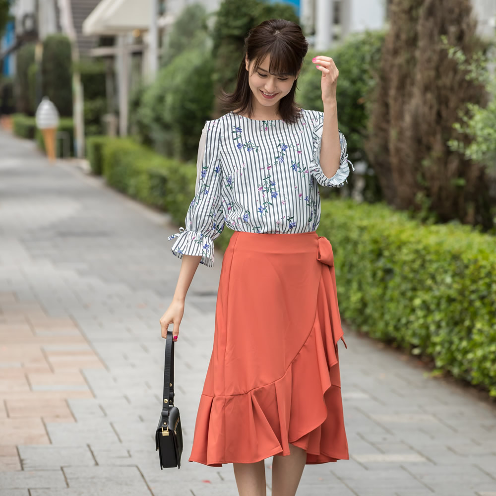 【REARRIVALL】ウエストリボンスカーチョ