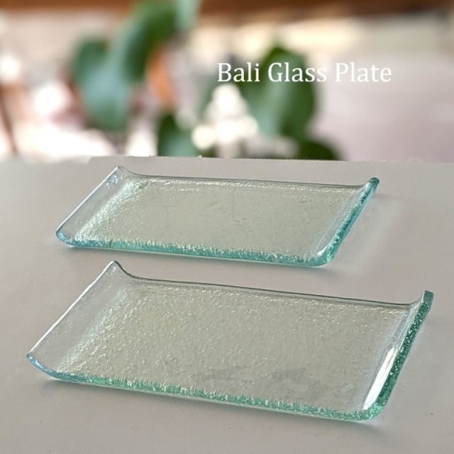 バリガラスのレクタングルトレー