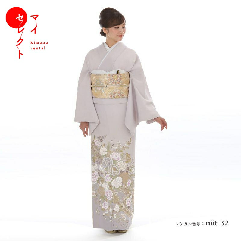 色留袖 桂由美 バラと洋熨斗 / miit_32