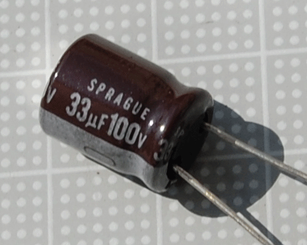 【電解】Sprague　517Ｄ　33μ/100V