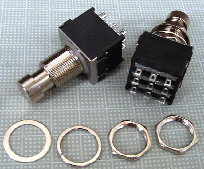 【フットスイッチ】ALPHA社/High Durability 9PIN　FOOT　SWITCH（3PDT)