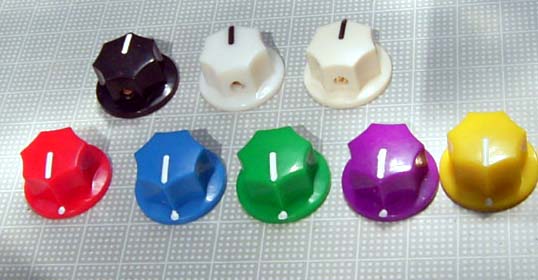 【ノブ】MSTYLE：6.35mm（インチタイプ)　カラー各種