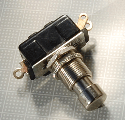 【フットスイッチ】CARLING/112-P　FOOT　SWITCH(SPDT)