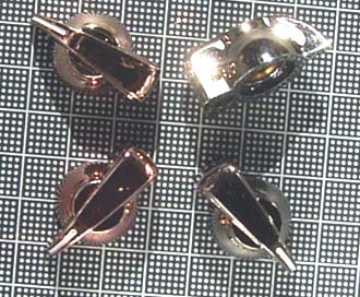 【ノブ】6.35mm（インチタイプ）チキンヘッド：BLACK Onyx/BRONZE