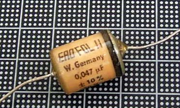 【ペーパー】ERO　FOL 2 (ERO)Paper Capacitor 0.047μ/630V