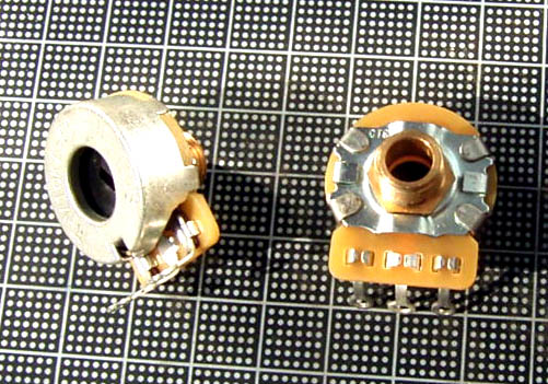 【バイアス調整用POT】Fender（フェンダー）社製　24mm POT 10ｋB