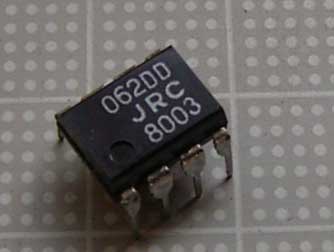【オペアンプ】JRC062DD：JRC 新日本無線(NJM)/艶あり