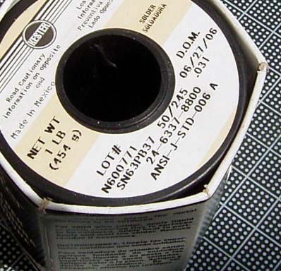 【KESTER 245】リール販売： Kester（ケスター） 245 No-clean Cored Wire