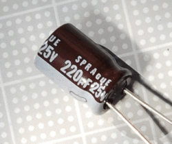 【電解】Sprague　517Ｄ　220μ/25V