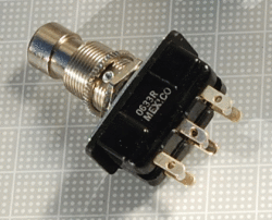 【フットスイッチ】CARLING/316PP　FOOT　SWITCH(DPDT)