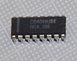 【オペアンプ】CD4049UBE:RCA社製