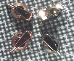 【ノブ】6.35mm（インチタイプ）チキンヘッド：BLACK Onyx/BRONZE