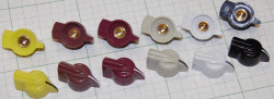 【ノブ】チキンヘッドクラシカルタイプ：6.35mm（インチタイプ)　【１０個１セット】