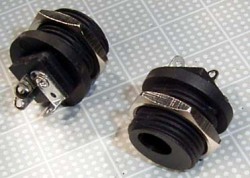 【DCパワージャック】２．１mm：外締めタイプ