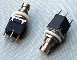 【フットスイッチ】N.B/6PIN　FOOT　SWITCH（DPDT)/PCB端子