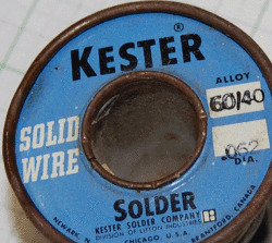 【KESTER】ヴィンテージSOLID WIRE 50cm単位切り売り
