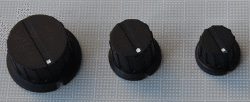 【ノブ】スピード：6.35mm（インチタイプ)/サイズ各種　ネジ固定式