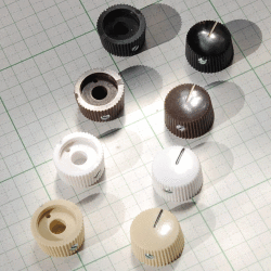 【ノブ】1/4"インチサイズ：ヴィンテージ　スタイル