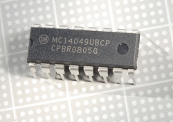【オペアンプ】MC14049UBCP：ON Semiconductor