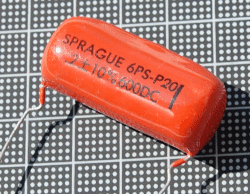 【フィルム】Sprague　Orange　Drop　0.2μ/600V