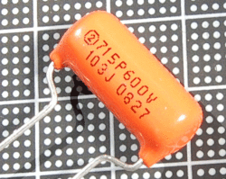 【フィルム】Sprague　Orange　Drop　715Pシリーズ　0.01μ/600V
