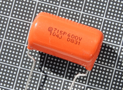 【フィルム】Sprague　Orange　Drop　715P　0.1μ/600V