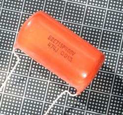 【フィルム】Sprague　Orange　Drop　715P　0.47μ/600V