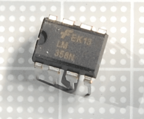 【オペアンプ】LM-358N：Fairchild