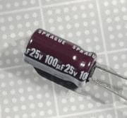 【電解】Sprague　517Ｄ　100μ/25V