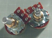 【ギター用ボリューム】Bourns社製　24mm GUITAR POT