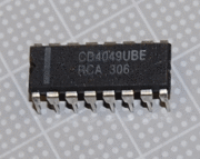 【オペアンプ】CD4049UBE:RCA社製