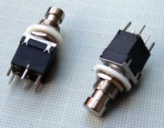 【フットスイッチ】N.B/6PIN　FOOT　SWITCH（DPDT)/PCB端子