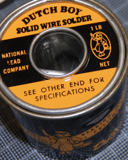 ��DUTCH BOY�ۥ�����ơ���SOLID WIRE SOLDER 20cmñ���ڤ����