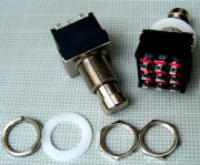 【フットスイッチ】N.B/High Durability 9PIN　FOOT　SWITCH（3PDT)【１０個セット】