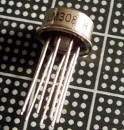 【オペアンプ】LM-308AH:ナショナルセミコンダクター社製（メタル缶）