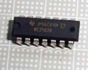【オペアンプ】MC3403N：Texsas Instruments