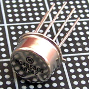 【オペアンプ】MC4558CG(メタルCAN）：Motorola
