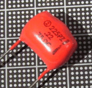 【フィルム】Sprague　Orange　Drop　0.22μ/75V