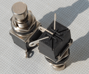 【フットスイッチ】N.B/3PIN　FOOT　SWITCH(SPDT)
