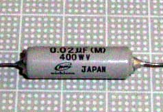 【オイル】ニチコン 0.02μ/400VDC　オイルコンデンサ